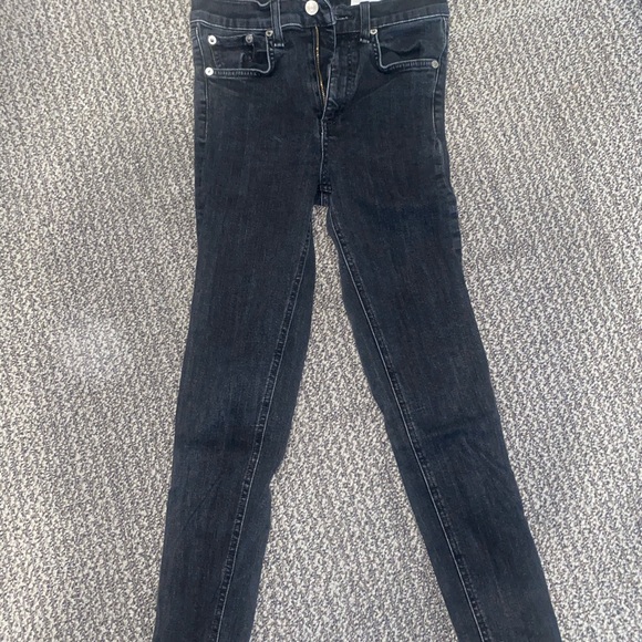 RAG AND BONE high rise ankle skinny - Picture 2 of 3